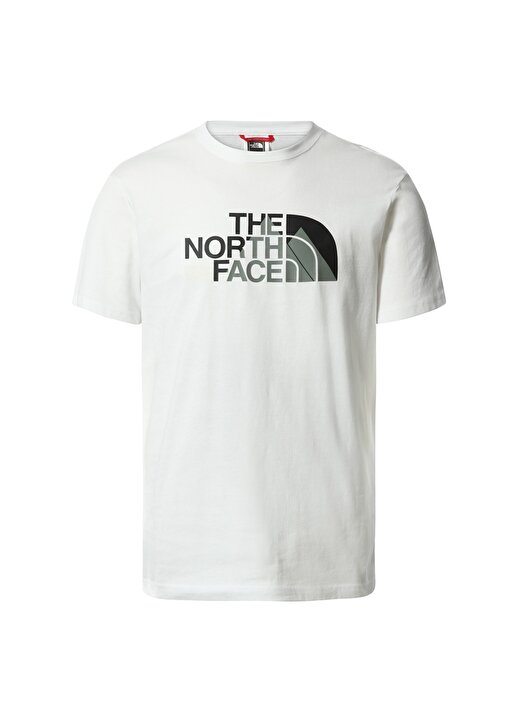 The North Face Bisiklet Yaka Düz Beyaz Erkek T-Shirt M BINER GPC 1 TEE 1
