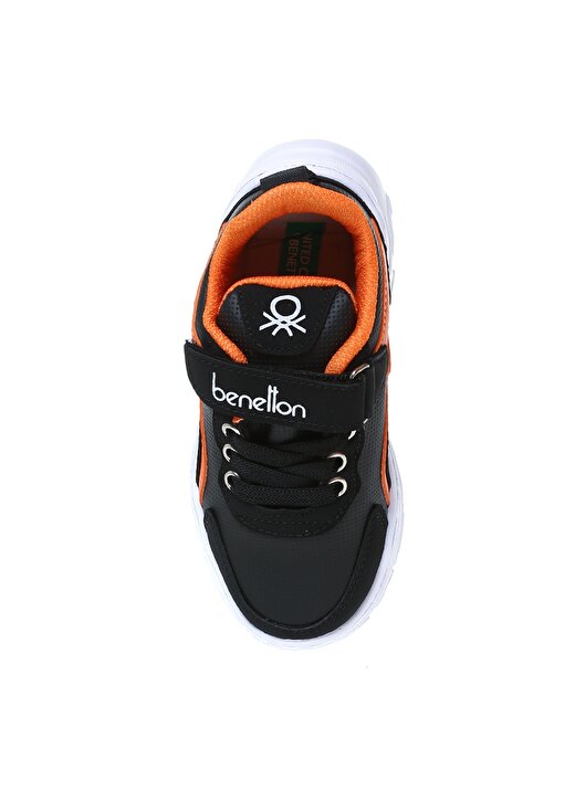 Benetton Siyah - Pembe Erkek Çocuk Yürüyüş Ayakkabısı BN-30470 4
