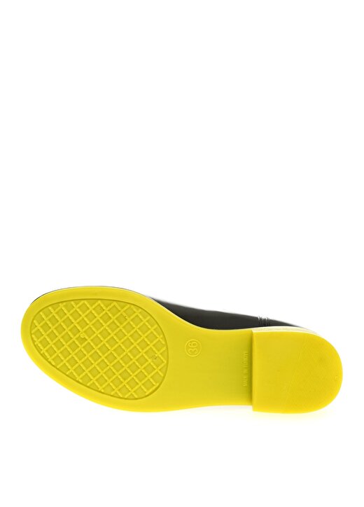Limon PVC Siyah - Sarı Kadın Yağmur Botu SOPRANO 3