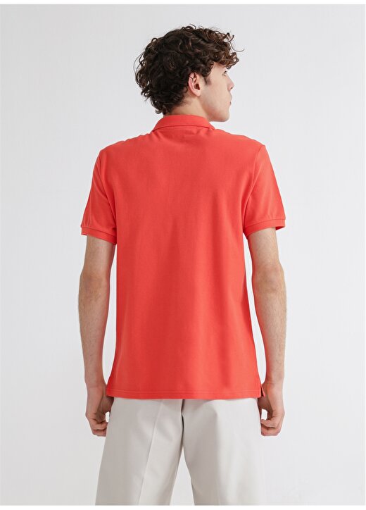 Limon Basic Düz Turuncu Erkek Polo T-Shirt - Oscar21 4
