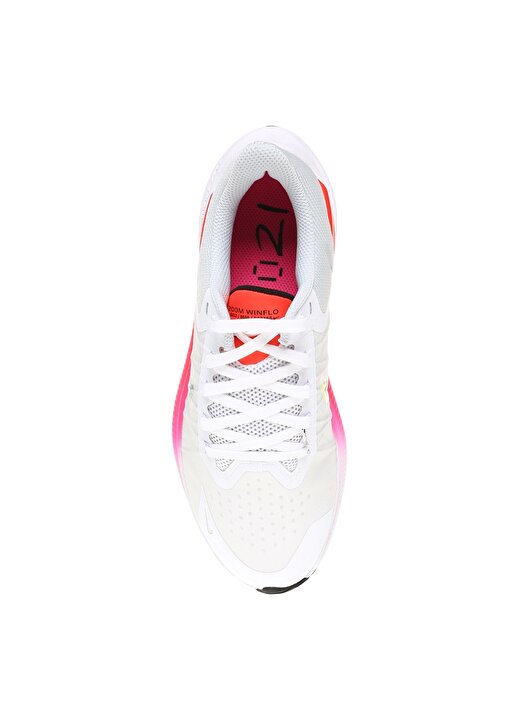 Nike CW3421-100 Wmns Zoom Wınflo Beyaz - Turuncu Kadın Koşu Ayakkabısı 4