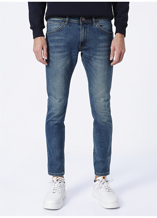 Wrangler Düşük Bel Skinny Fit Erkek Denim Pantolon W14X00337J-37J_Bryson 2