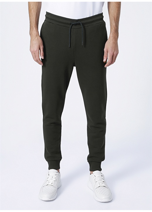 Lee L212306001_Value Coll. M Jogger Normal Bel Regular Fit Düz Haki Erkek Kargo Pantolon 2