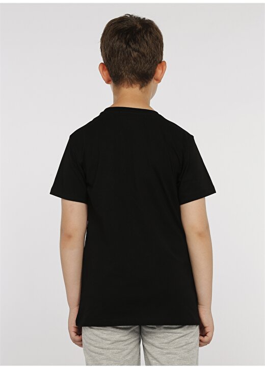 Funky Rocks Baskılı Siyah Erkek Çocuk T-Shirt FUNKY-B01 4