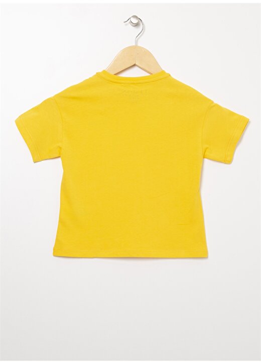 Limon Bisiklet Yaka Standart Kalıp Baskılı Sarı Erkek Çocuk T-Shirt - Bscboy 03 2