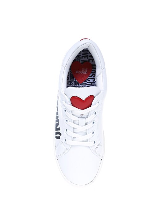 Love Moschino Beyaz Kadın Sneaker JA15123G1DIA0100 4