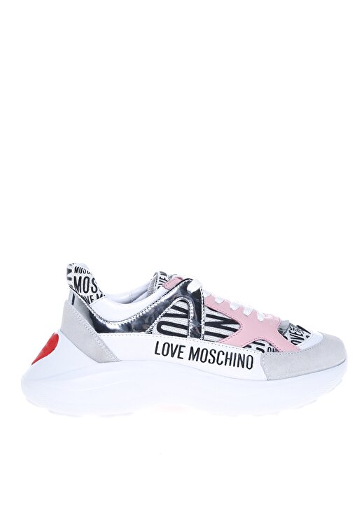 Love Moschino Pembe - Beyaz Kadın Sneaker JA15306G1DIQ110A 1