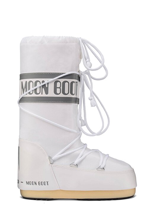 Moon Boot Beyaz Kız Çocuk Kar Botu 14004400-006 MOON BOOT ICON NYLON W 1