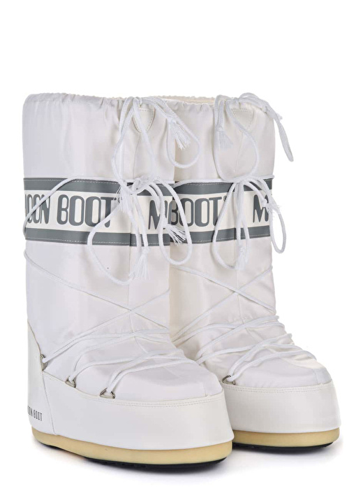 Moon Boot Beyaz Kız Çocuk Kar Botu 14004400-006 MOON BOOT ICON NYLON W 2