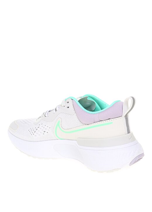 Nike CW7136-002WMNS React Mıler Gri - Beyaz Kadın Koşu Ayakkabısı 2