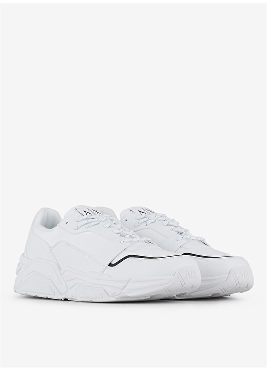 Armani Exchange Beyaz Erkek Sneaker XUX104XV29800152 2