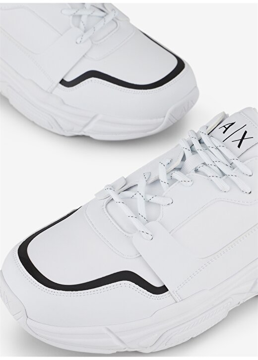 Armani Exchange Beyaz Erkek Sneaker XUX104XV29800152 4