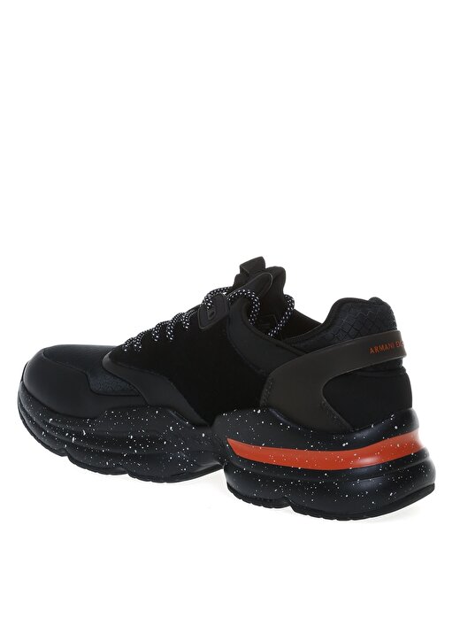 Armani Exchange Siyah Erkek Sneaker XUX119XV504K001 2