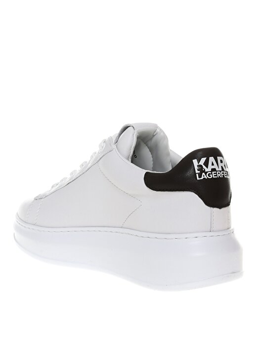 KARL LAGERFELD Beyaz Erkek Sneaker KAPRI MENS Karl Ikonic 3D Lace 2