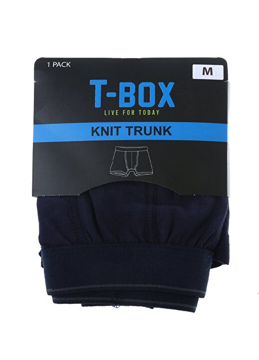 T-Box Standart Kalıp Lacivert Erkek Boxer - T-Box Bxr16 1