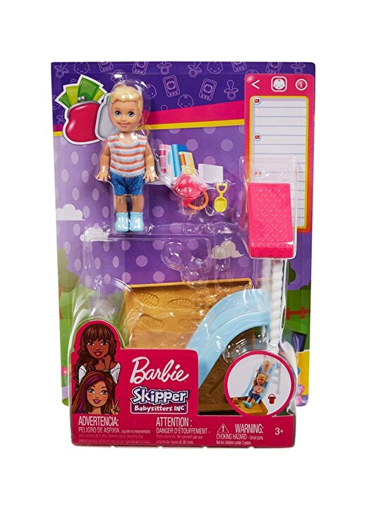 Barbie Bebek Bakıcısı Temalı Oyun Setleri 1