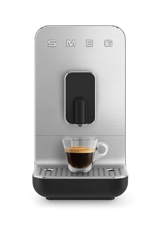 SMEG 50'S Style BCC01 Espresso Otomatikkahve Makinesi Mat Siyah 4