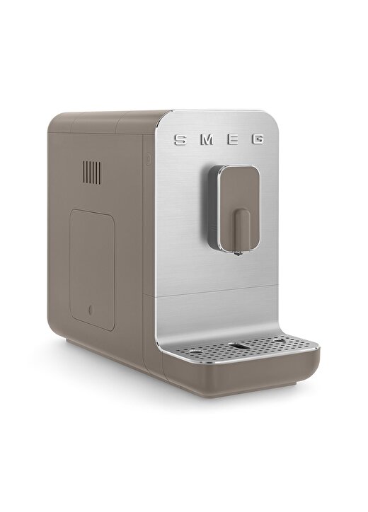 SMEG 50''S Style BCC02 Espresso Otomatik Kahve Makinesi Taupe Mat 2