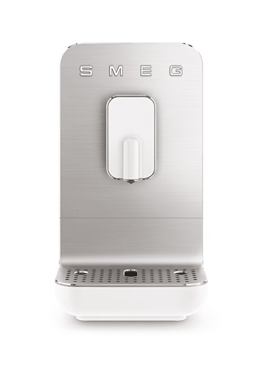 SMEG 50'S Style BCC01 Espresso Otomatikkahve Makinesi Mat Beyaz 1