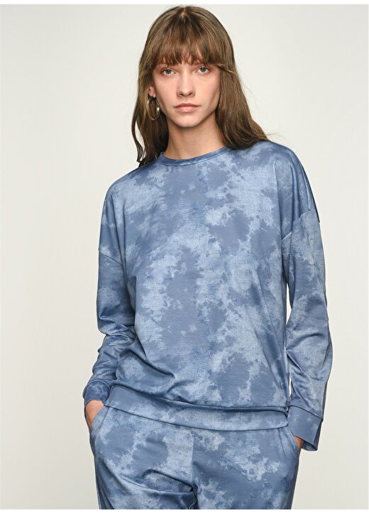 NGSTYLE Mavi Kadın Sweatshirt 2
