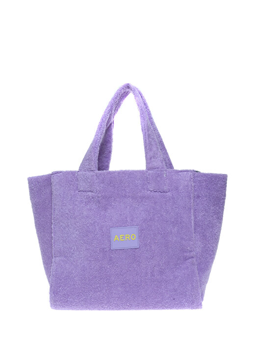 Aeropostale 58x33x16 Lila Kadın Tote Çanta WOOL-ANDA 1