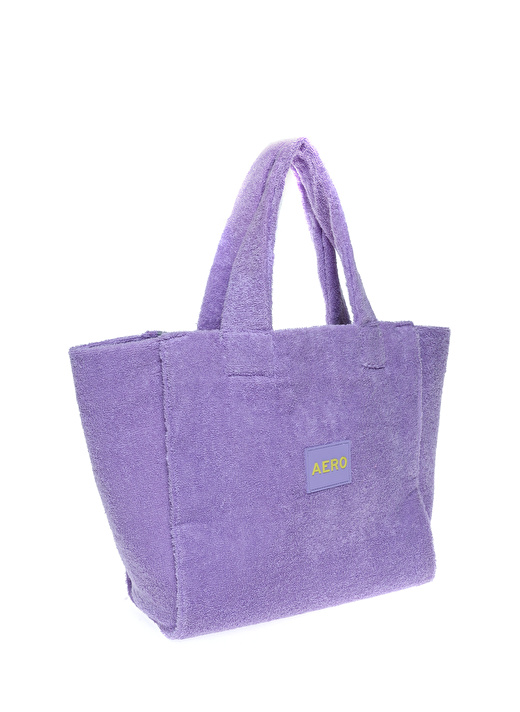 Aeropostale 58x33x16 Lila Kadın Tote Çanta WOOL-ANDA 2