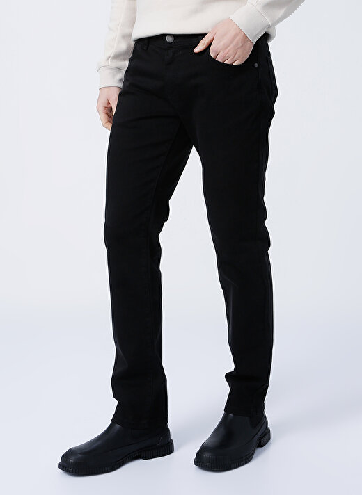 Altınyıldız Classics 4A1400000101   Normal Bel Slim Fit  Siyah Erkek Pantolon 3