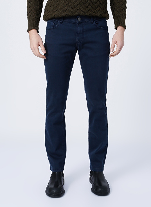 Altınyıldız Classics 4A1400000101   Normal Bel Slim Fit  Lacivert Erkek Pantolon 2