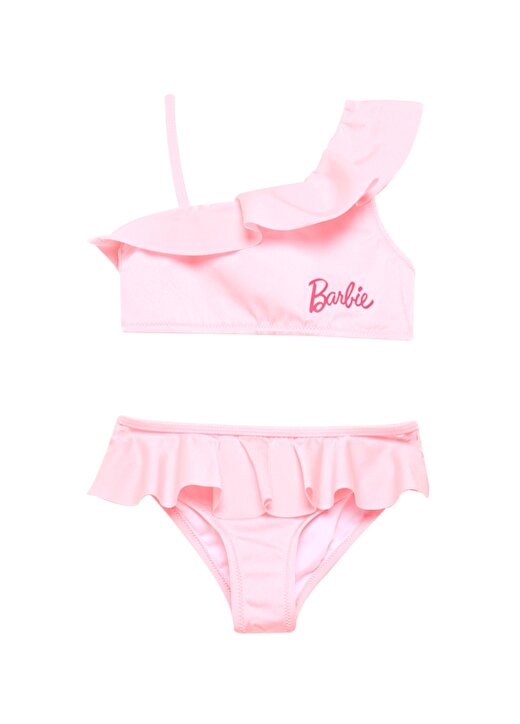 Barbie Açık Pembe Kız Çocuk Bikini Takım 21SWB-006 1
