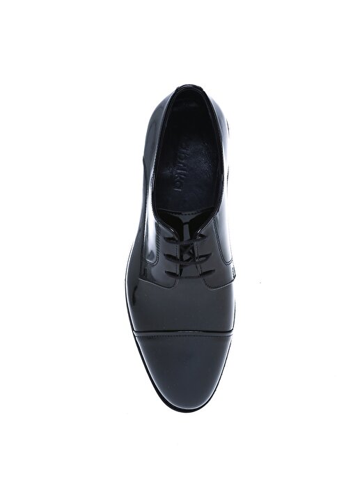 Fabrika Deri Siyah Erkek Klasik Ayakkabı PESTONA 4