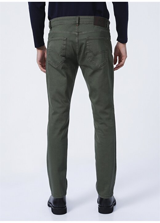 Altınyıldız Classics 4A1400000101 Normal Bel Slim Fit Düz Yeşil Erkek Pantolon 4