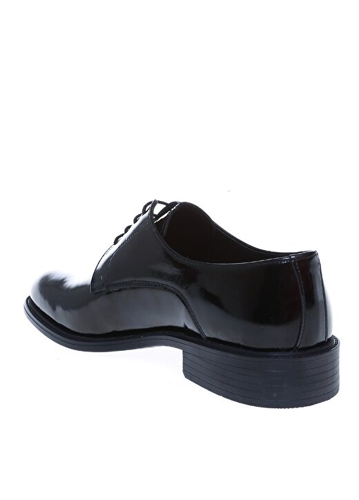 Fabrika Deri Siyah Erkek Klasik Ayakkabı LICER RUGAN 2
