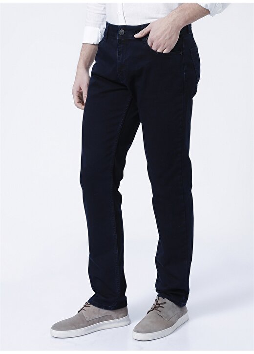 Fabrika Comfort Normal Bel Normal Paça Lacivert Erkek Chino Pantolon CM P 606 3
