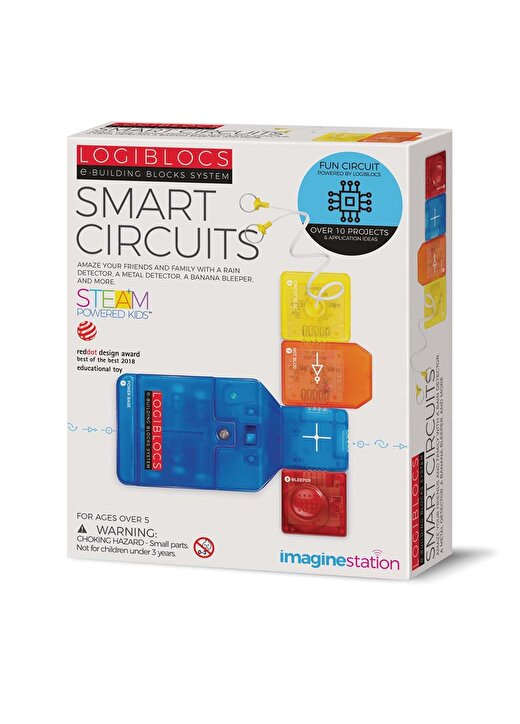 Junoo Logiblocs Smart Circuit Akıllı Elektronik Oyun Devresi 1