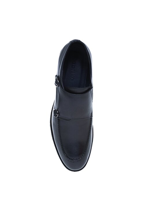 Fabrika Deri Lacivert Erkek Klasik Ayakkabı ASTABLE 4