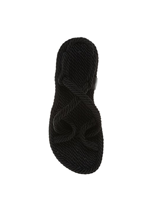 Fabrika Tekstil Siyah Kadın Sandalet GAVRILLA 4