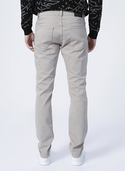 Altınyıldız Classics 4A1400000101   Normal Bel Slim Fit  Taş Erkek Pantolon 4