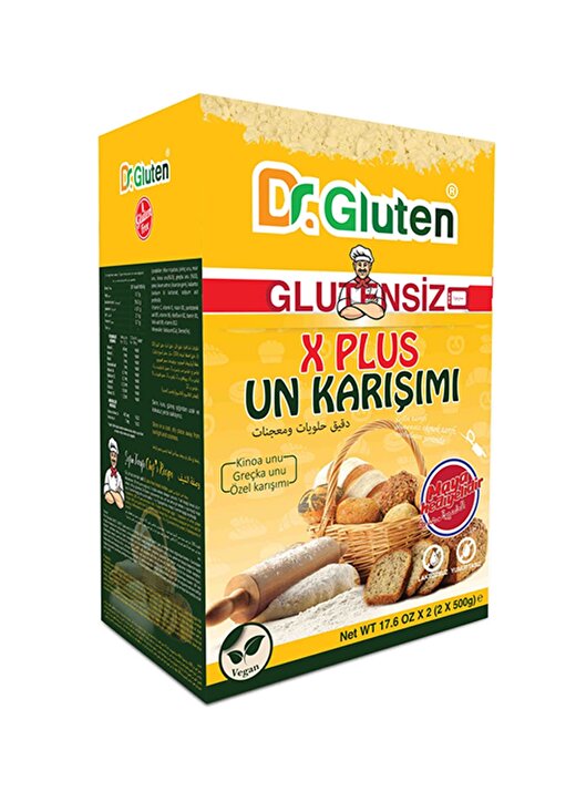 Dr. Gluten Xplus Kinoalı Un Karışımı 1 Kg 1