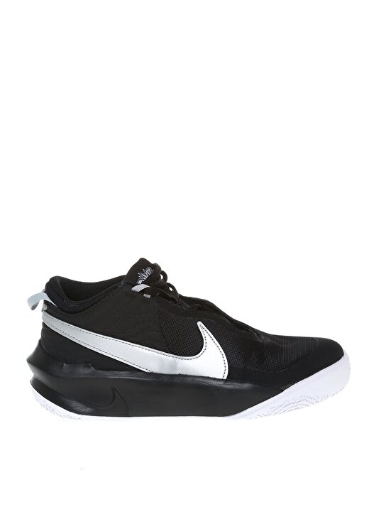 Nike Siyah - Gümüş Erkek Çocuk Yürüyüş Ayakkabısı CW6735-004 Nike Team Hustle D 10 (G 1