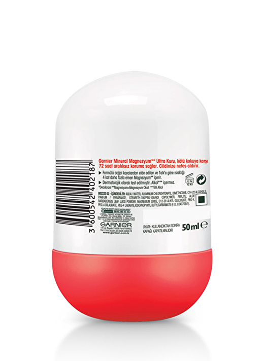 Garnier Roll-On Mineral 50 ml Magnezyum 3