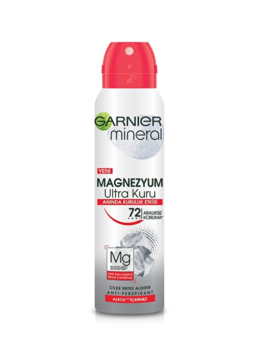 Garnier Mineral Sprey Deodorant 150 Ml Magnezyum Ultra Kuru 2