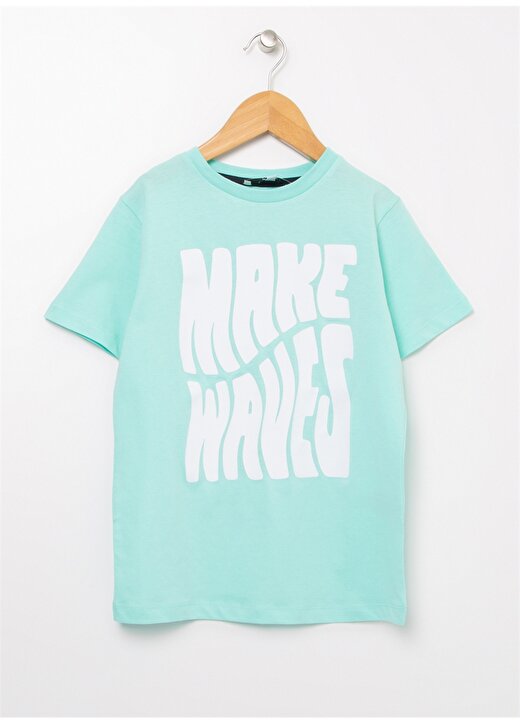 Limon Baskılı Mint Erkek Çocuk T-Shirt MAKE BOY 1