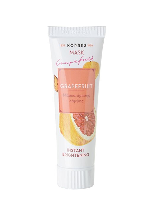 Korres Grapefruit Instant Brightening Maske 18 Ml 1