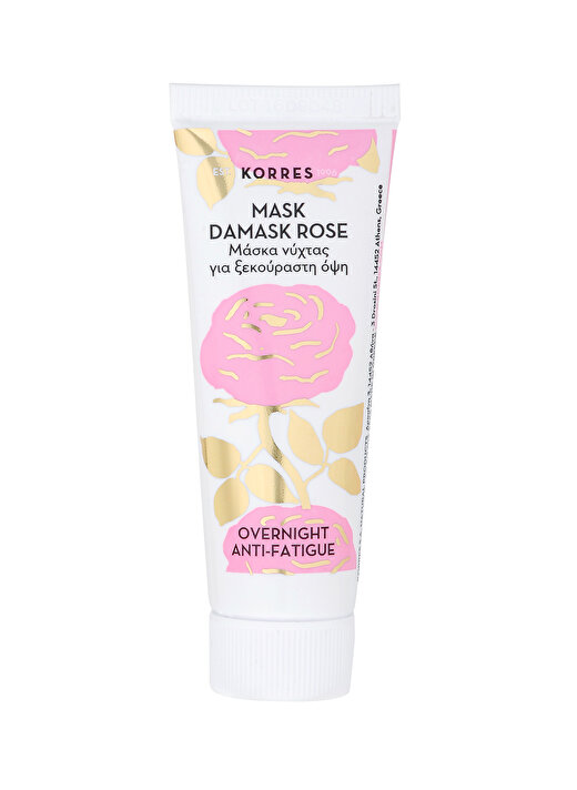 Korres DaMaske Rose Overnight Anti-fatigue Maske 18 ml 1