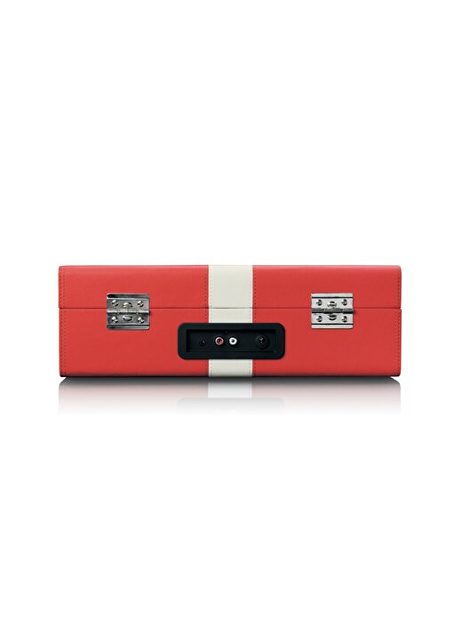 Lenco Classic Phono TT-110 Kırmızı Hoparlörlü Bluetoothlu Retro Pikap Plak Çalar 3