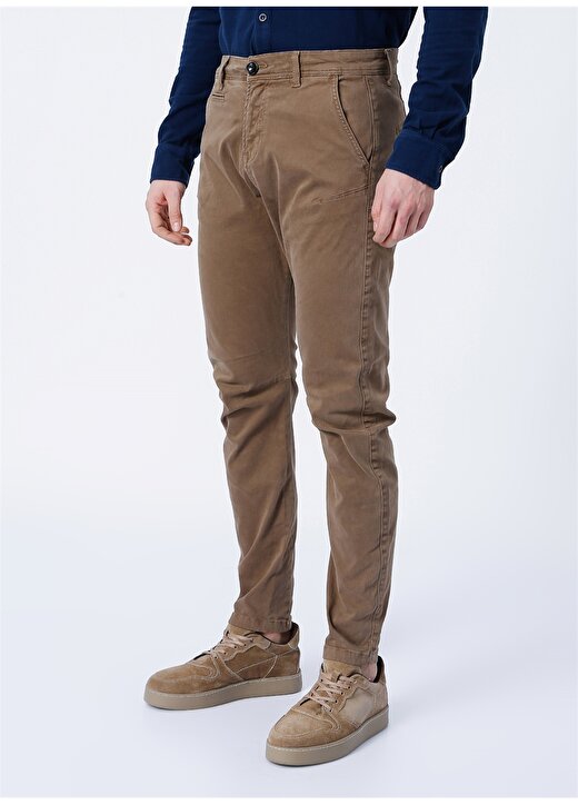 Foursome Cramer Normal Bel Düz Açık Yeşil Erkek Kargo Pantolon 3