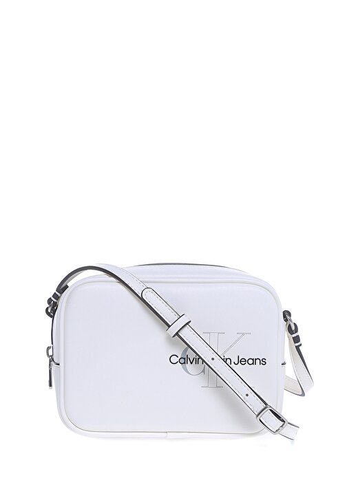 Calvin Klein K60K609312 Beyaz Kadınçapraz Çanta 1
