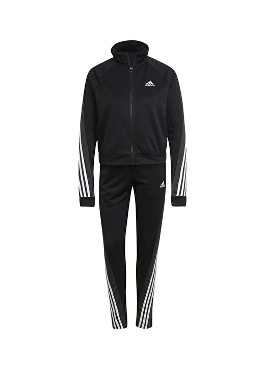 Adidas H67027 W Teamsport Ts Dik Yaka Normal Bel Düz Kadın Eşofman Takımı 4