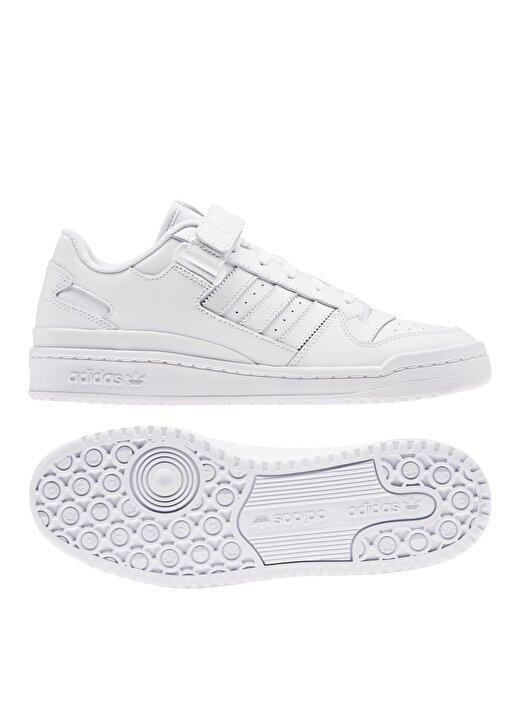 Adidas Beyaz Erkek Lifestyle Ayakkabı FY7755 FORUM LOW 2