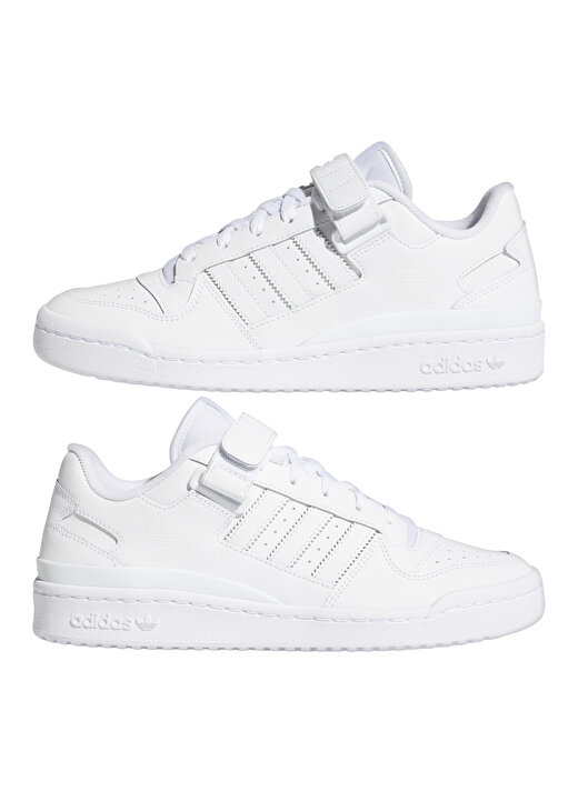 adidas Beyaz Erkek Lifestyle Ayakkabı FY7755 FORUM LOW 4